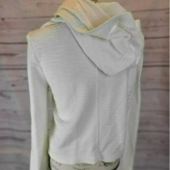 Saturday Sunday Side Zipper Knit Hoodie -S - Picture 4 of 4